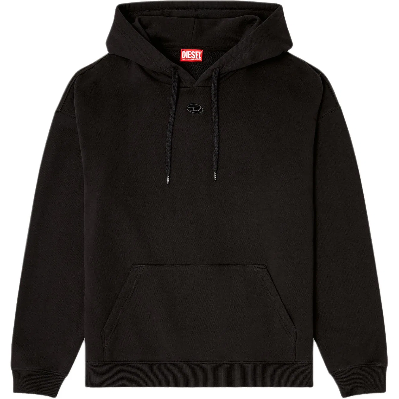 Мужской худи с капюшоном S-Boxt DIESEL, Black