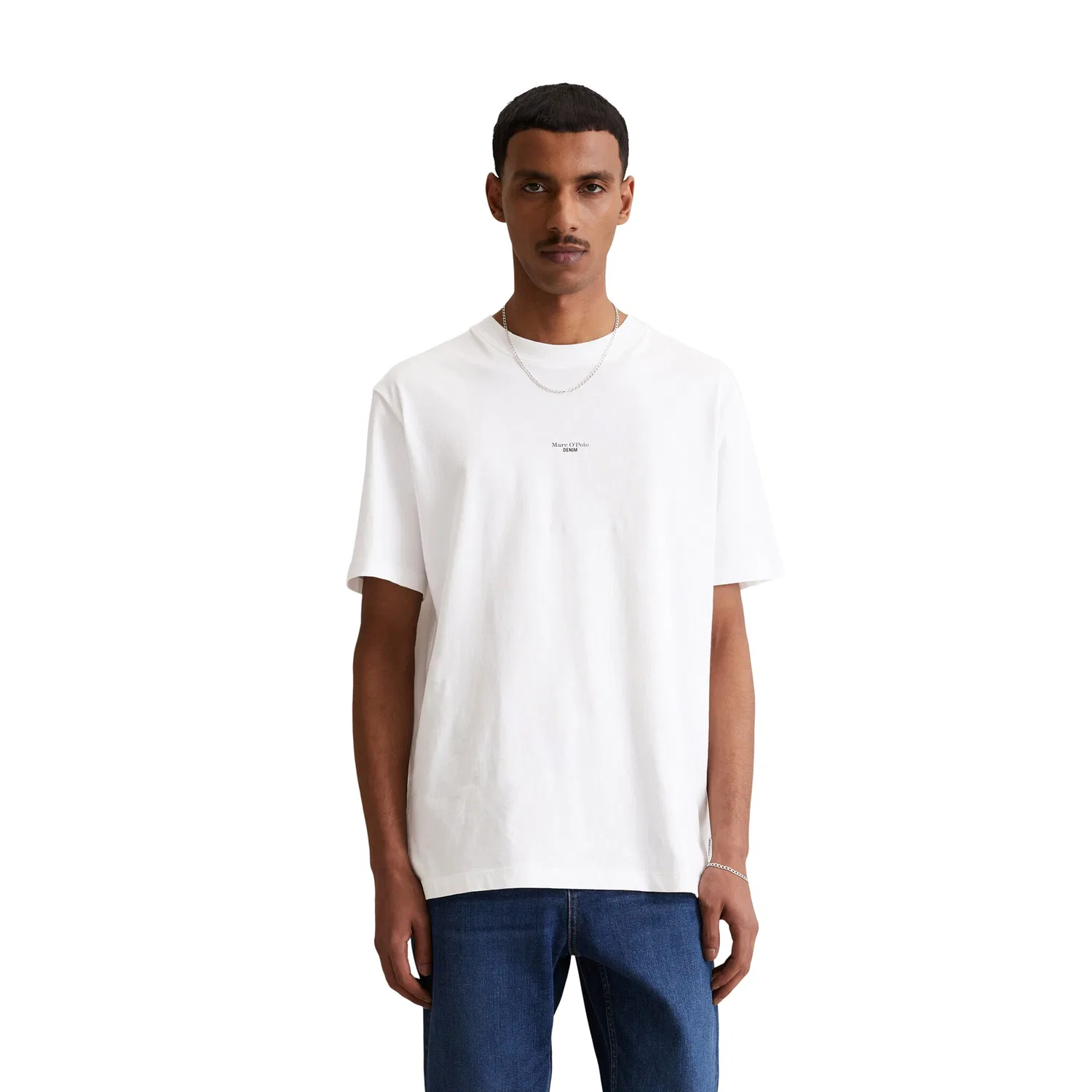 Детская футболка с лейблом спереди Marc O'Polo DENIM, White