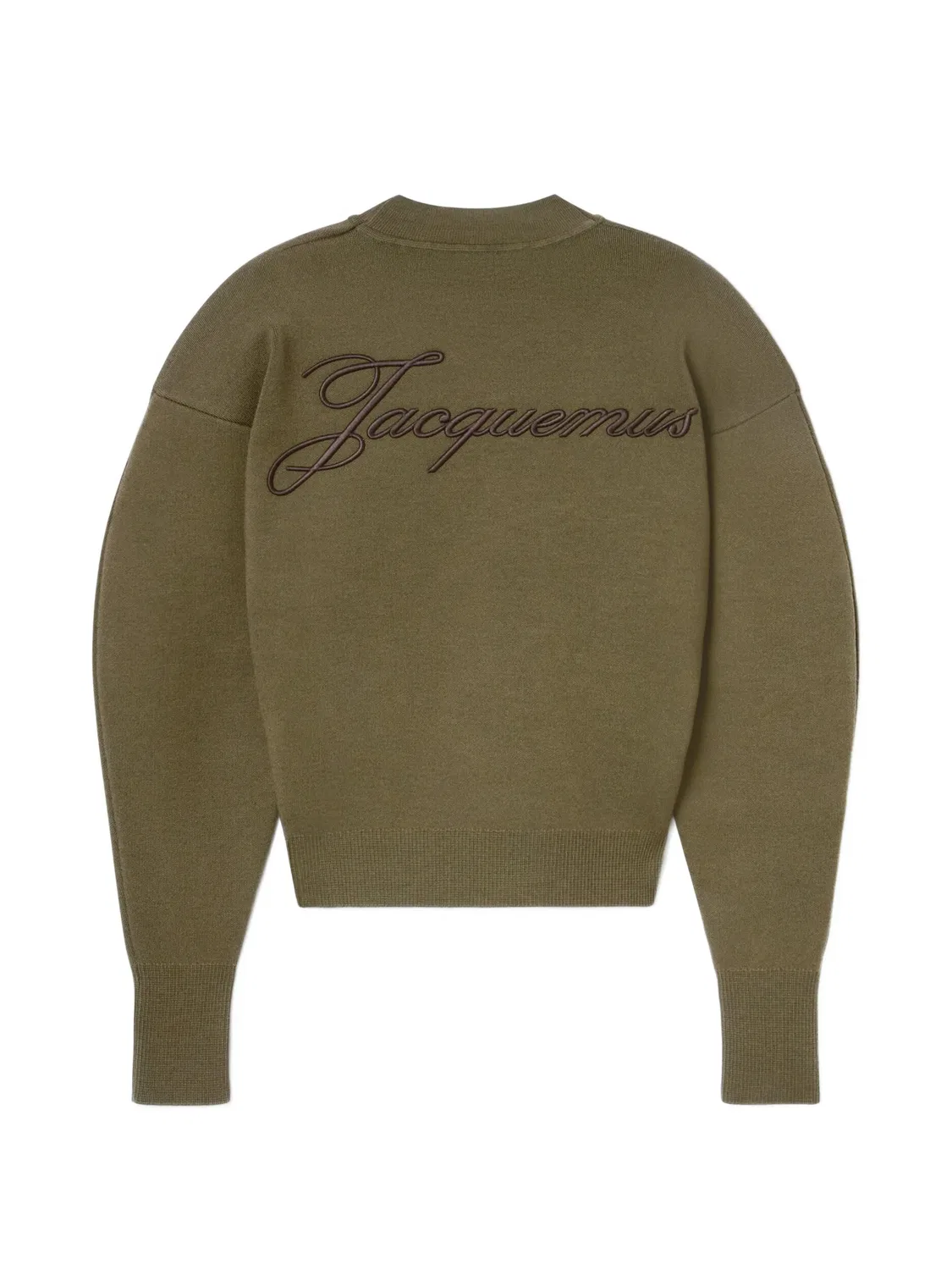Jacquemus Свитер из пике зеленый — фото 2