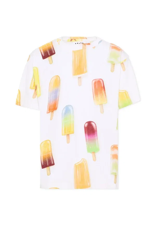 Футболка с принтом Food T-shirt unisex Molo, белый