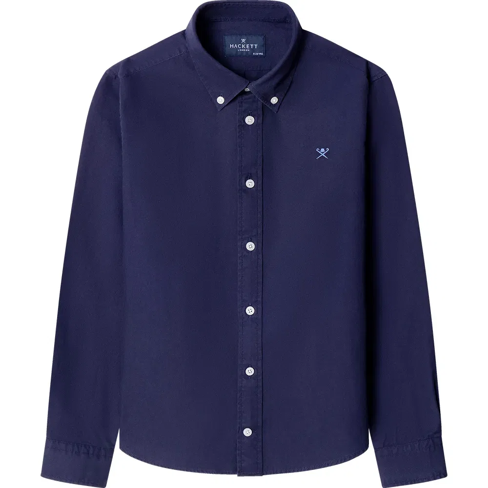 Детская рубашка с длинным рукавом Hackett, Blue
