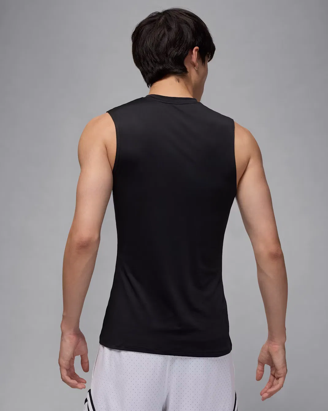 Мужская майка-безрукавка Dri-FIT Jordan Sport, Black/White — фото 2