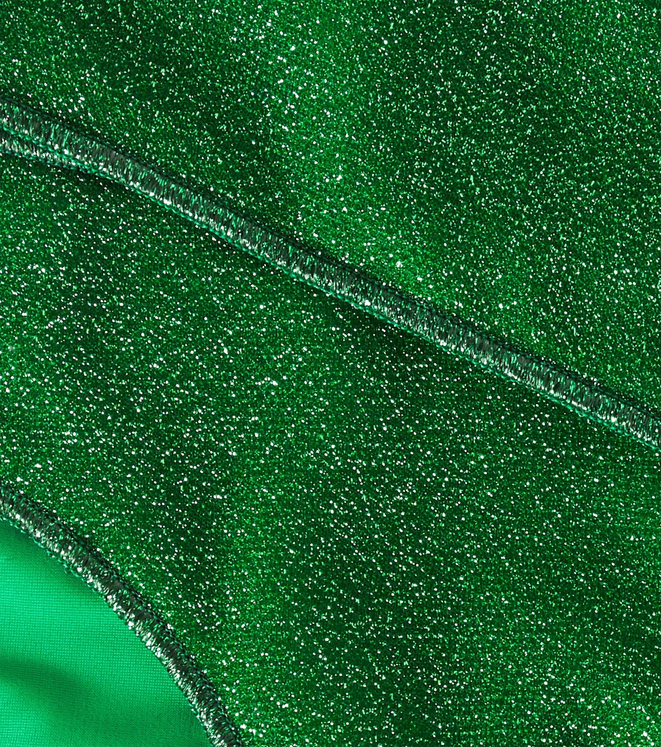 Комплект бикини из ламе Lumière Oseree Kids, Emerald Green — фото 3