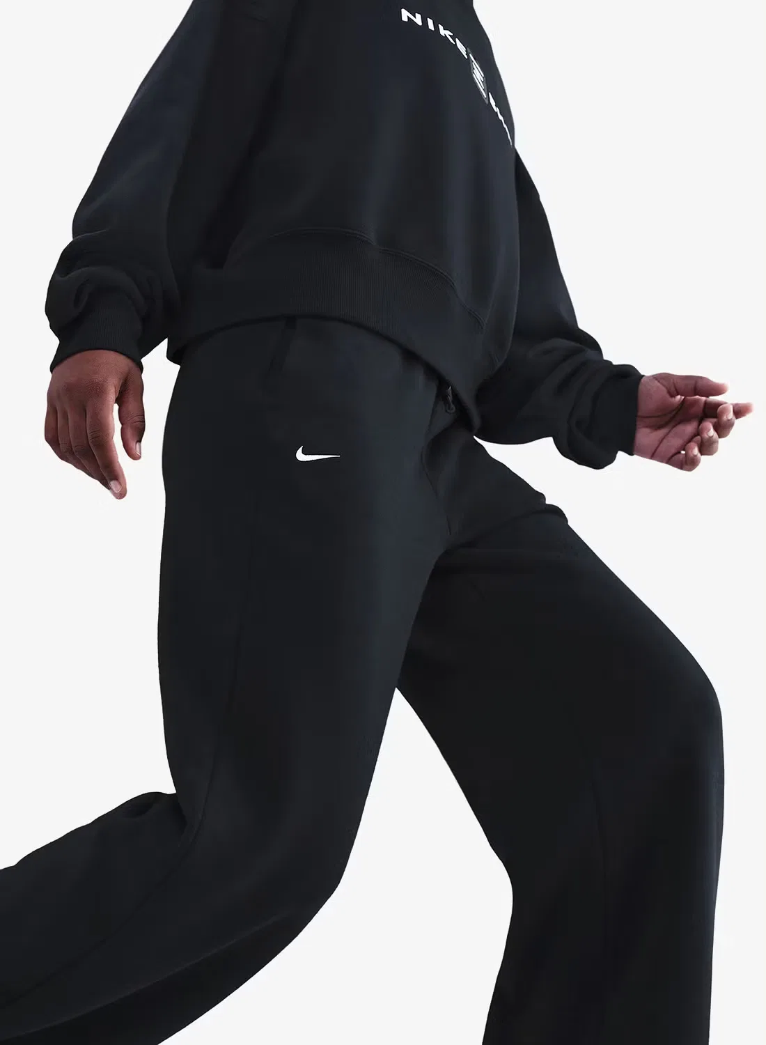 Штаны из футера с принтом Shox Phoenix Fleece Nike, черный — фото 3