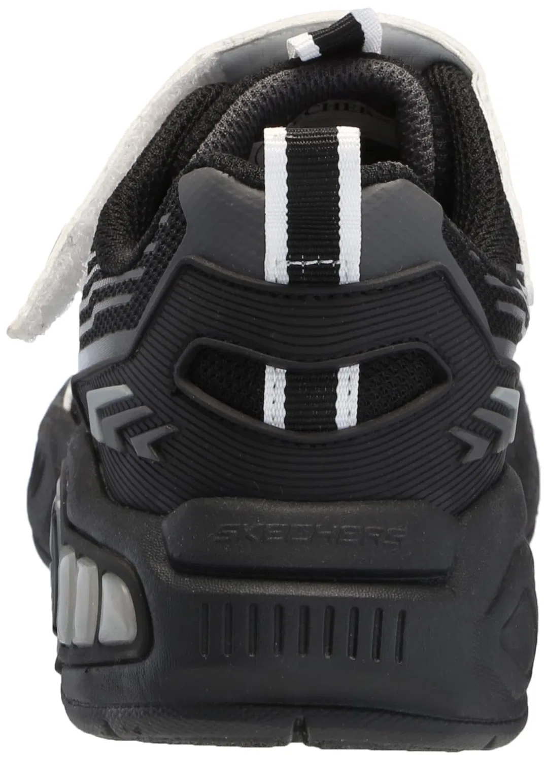 Детские кроссовки для мальчиков с подсветкой Light Storm 3 Skechers, White Black — фото 3