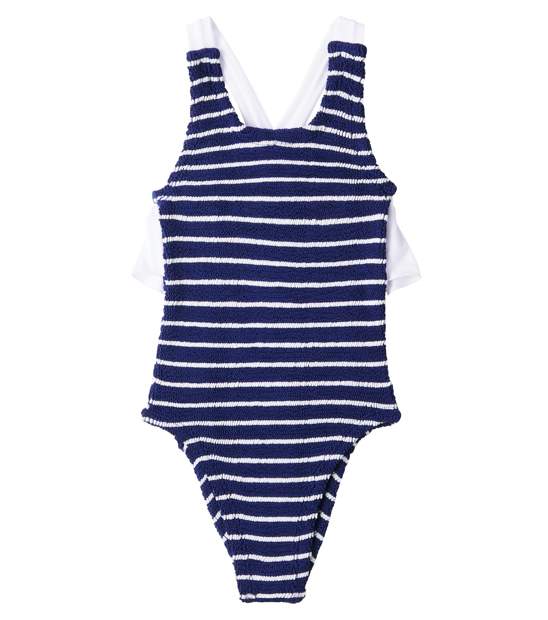

Купальник Lara с оборками Hunza G Kids, Navy/White