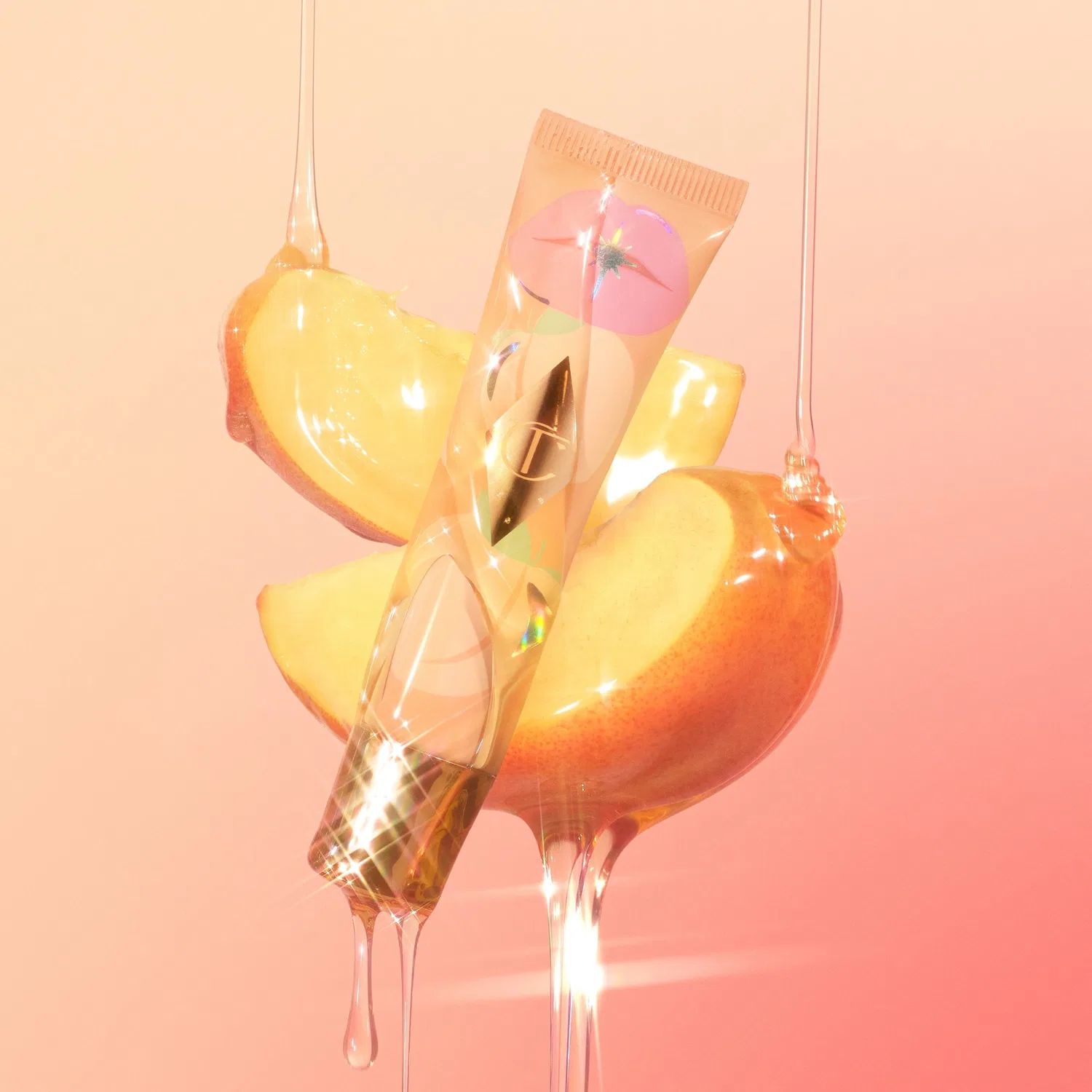 Масло для губ Healthy Glow Nectar Oil 10 мл Charlotte Tilbury, Pure Peach — фото 4