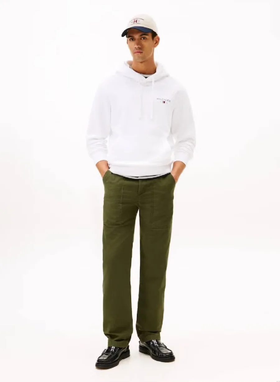 Худи Tommy Hilfiger Regular Fit, белый — фото 2