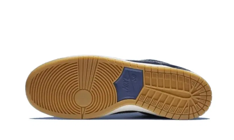 Детские кроссовки для скейтбординга SB Dunk Low Sashiko Nike, Mystic Gum — фото 3