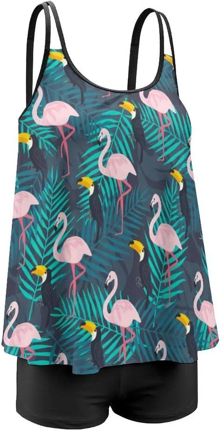 Женский бикини-танкини с высокой талией Flamingo Stand Tallstyle-20 — фото 3