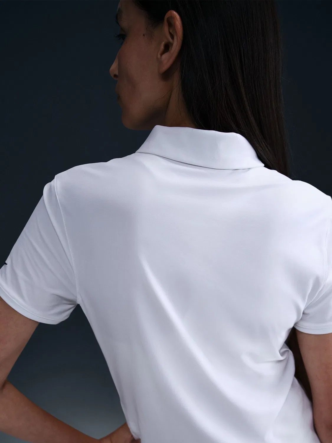 Поло Nike Victory Dri-FIT с коротким рукавом, белый — фото 4