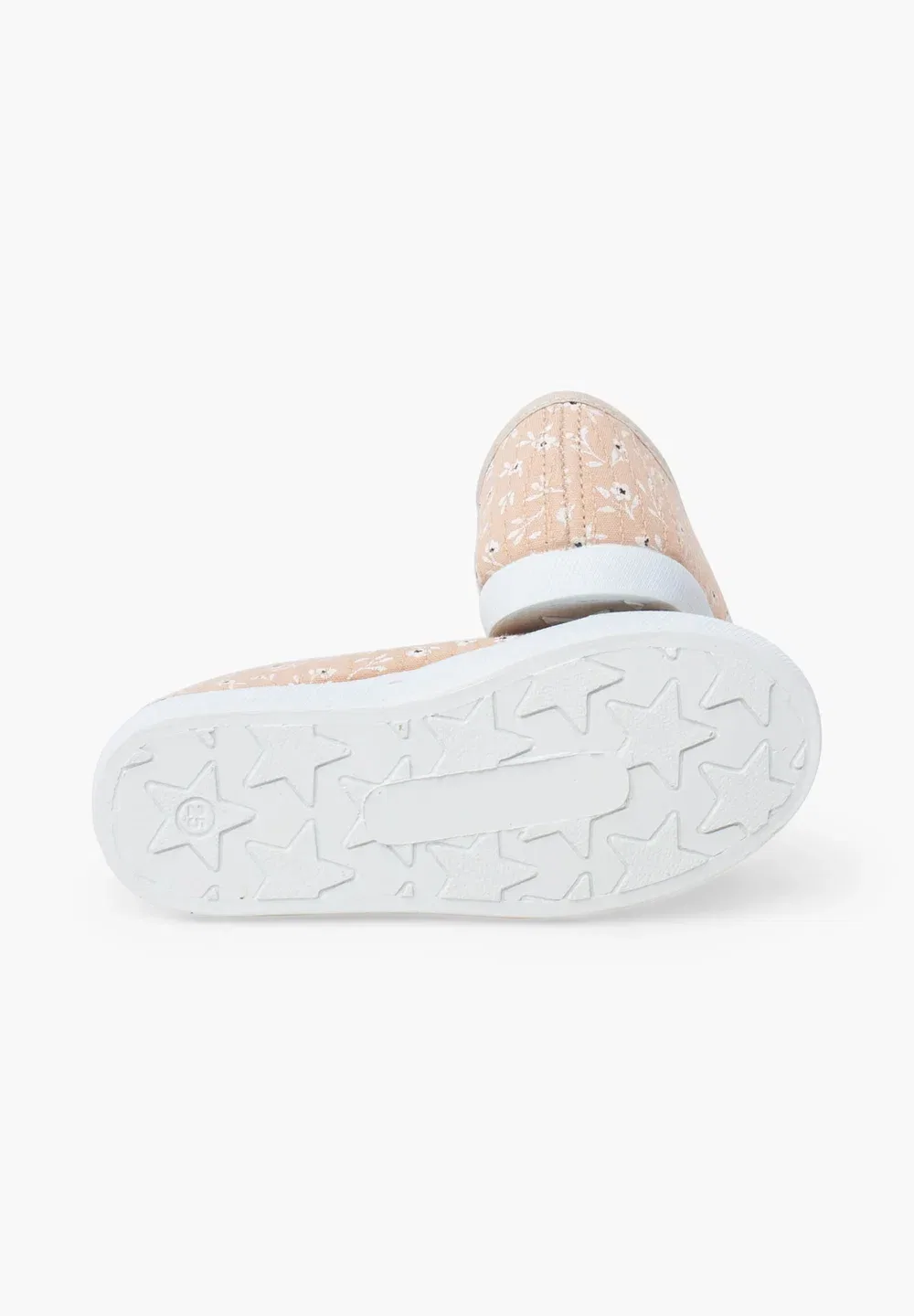 Zapatillas cordones niña flores - кроссовки Pisamonas, Beige — фото 4