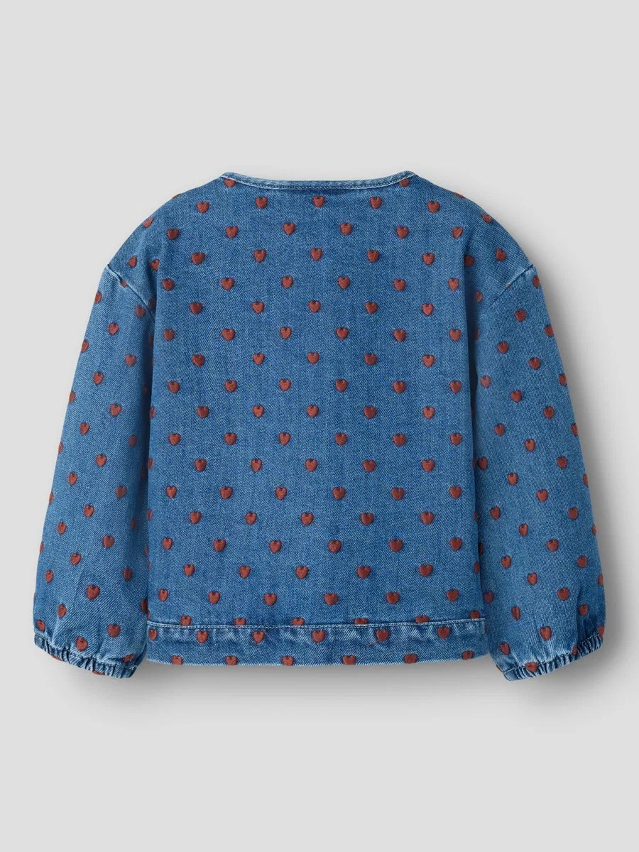 Куртка Lil'Atelier Between-Season Jacket из синего денима — фото 2