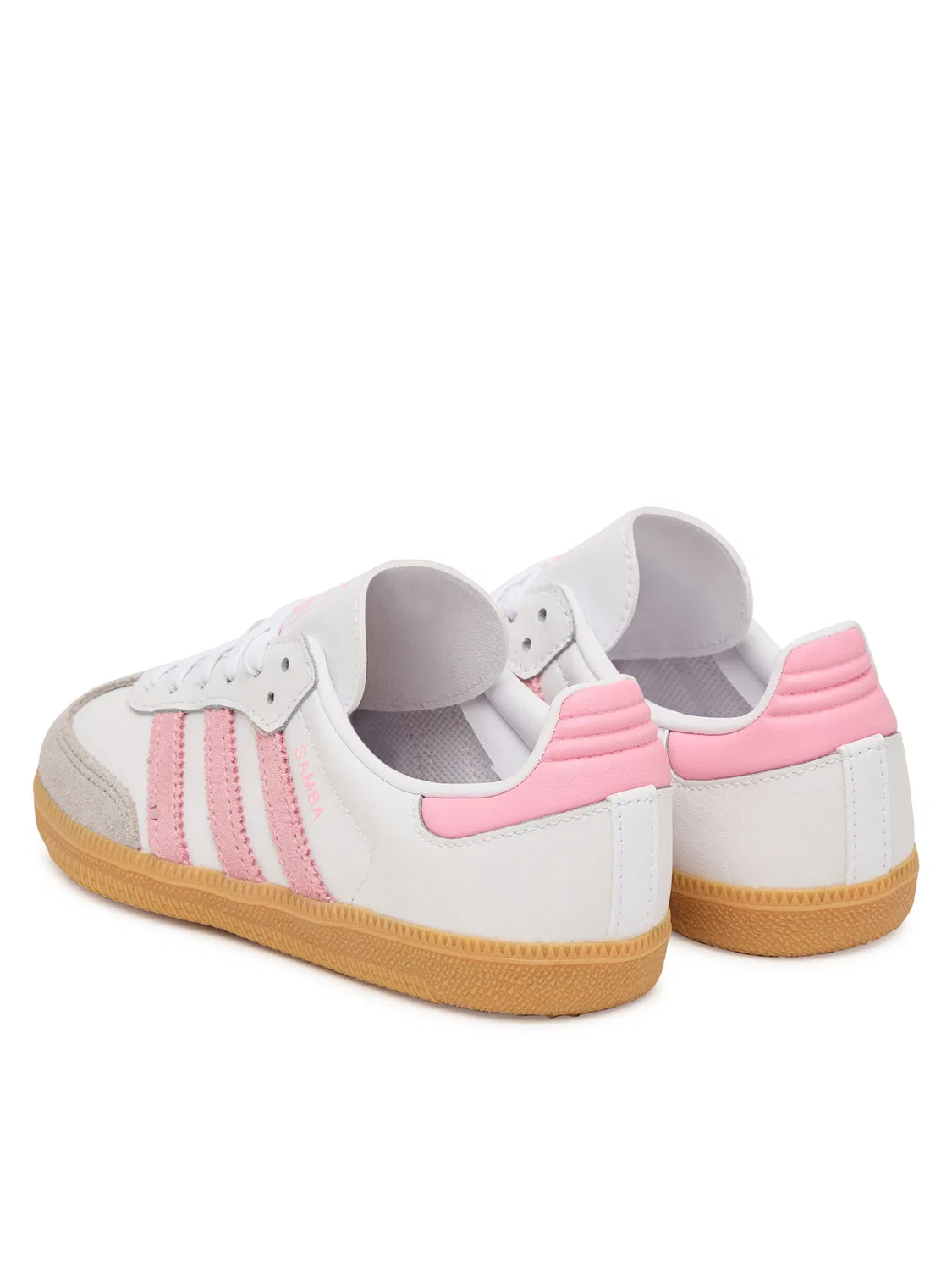 Кроссовки для девочки Samba Og Adidas, белый — фото 3