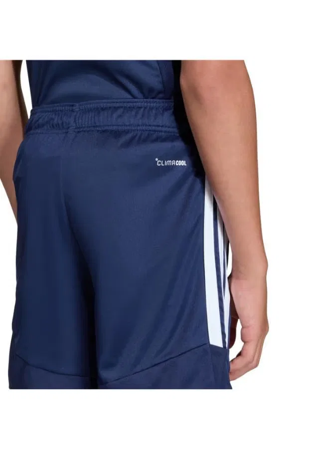 Шорты тренировочные детские Tiro26 League Adidas, темно-синий — фото 3