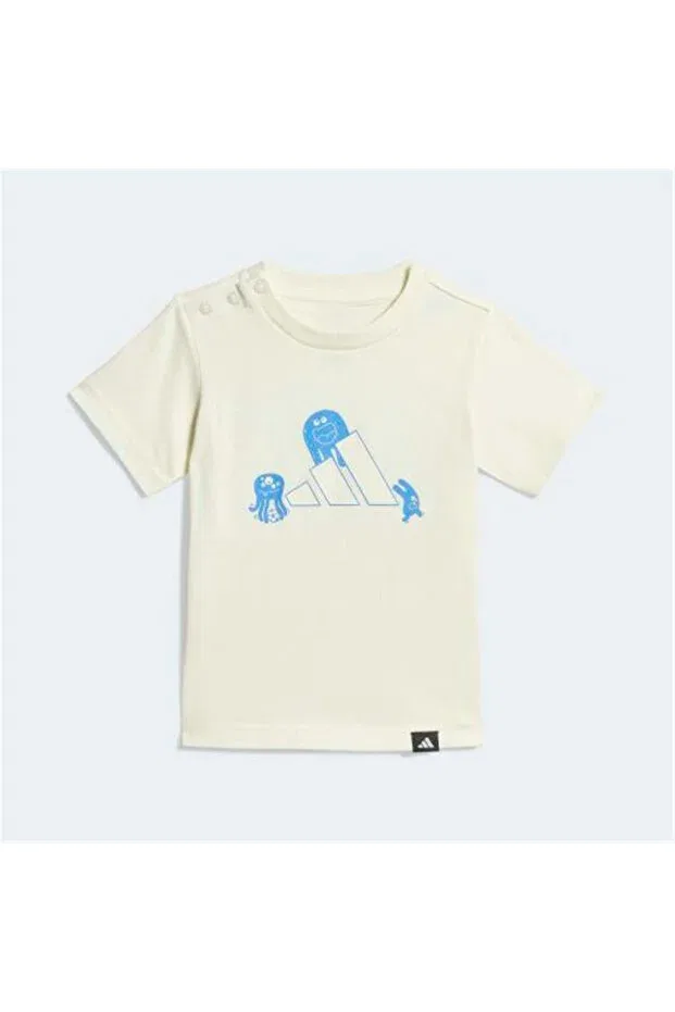 Детская футболка с принтом I tirons t t-shirt Adidas, Owhite