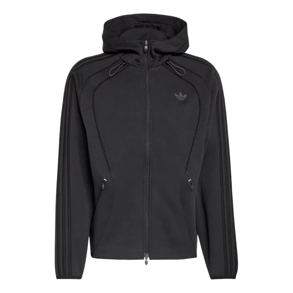 Мужское худи с длинным рукавом Spacer Teamgeist 26 Cutline Fullzip Adidas, черный