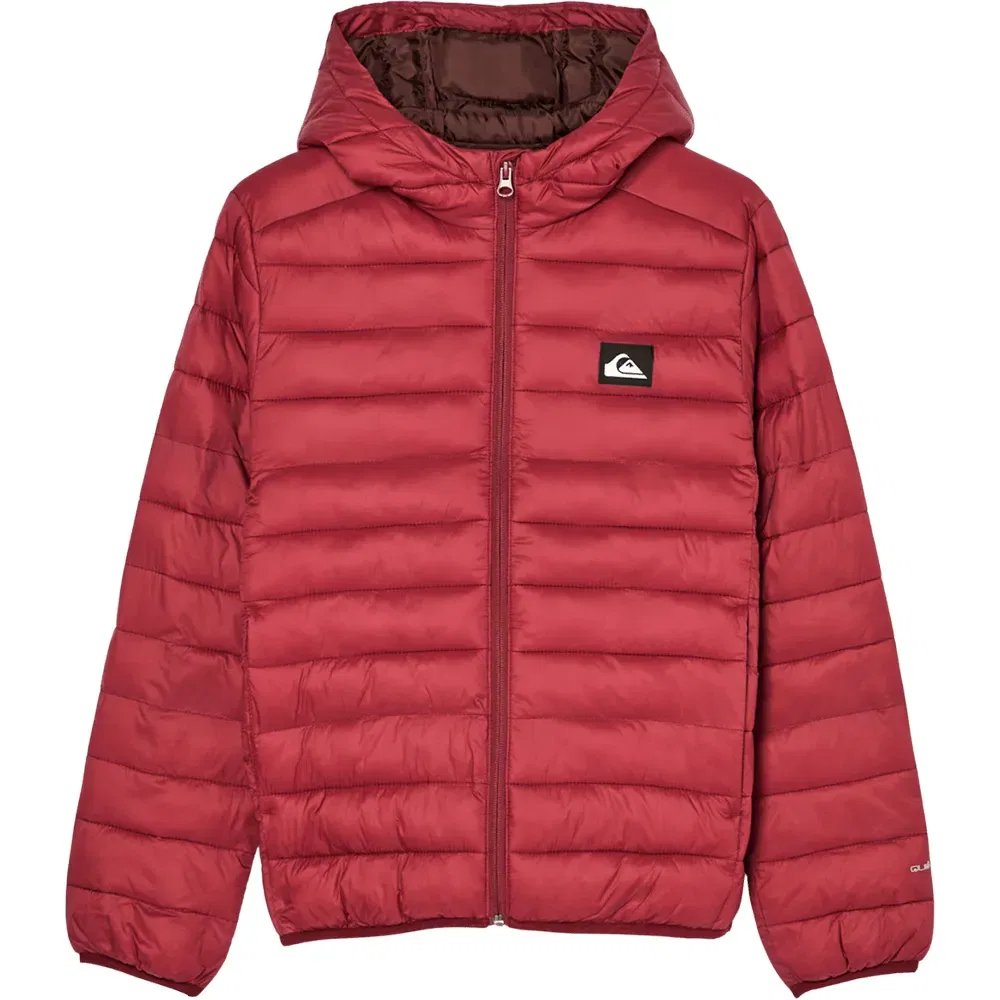 Детская куртка для мальчиков с капюшоном Quiksilver Scaly, Red
