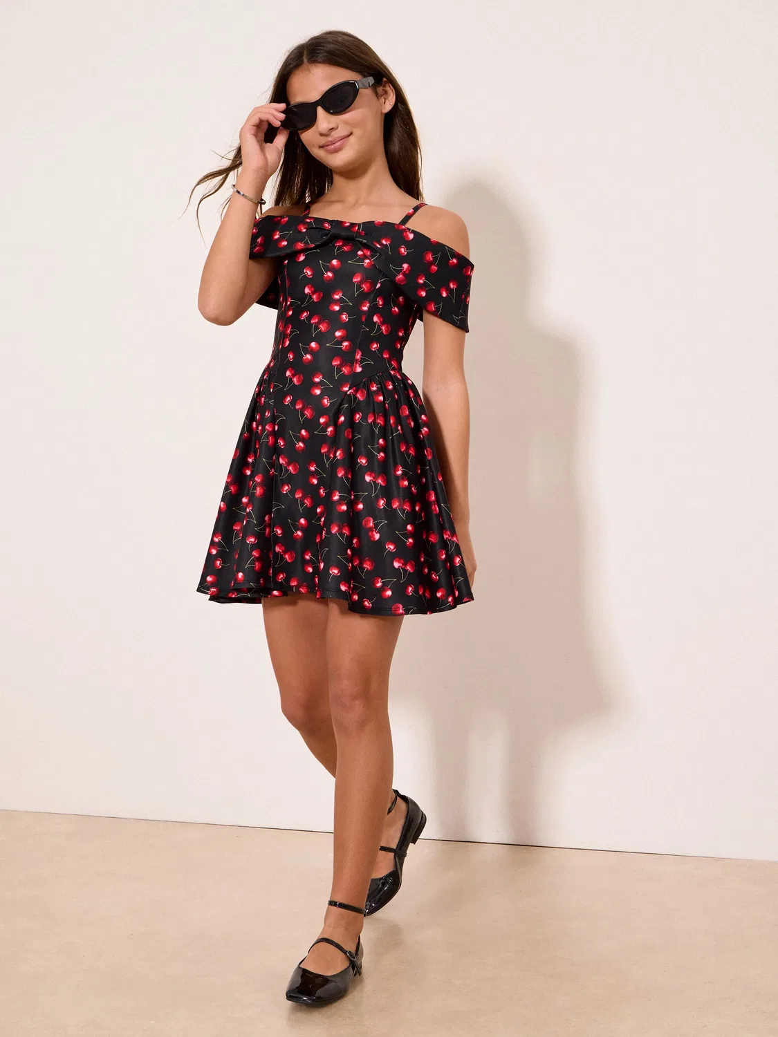 Платье с бантом, бардо Lipsy, Black Cherry Bow
