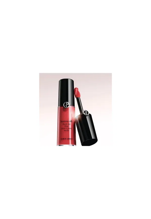 Шелковистые румяна-румяна, сияющие шелковой текстурой 12 мл Armani Beauty, цвет 43s sparkling red berry — фото 4