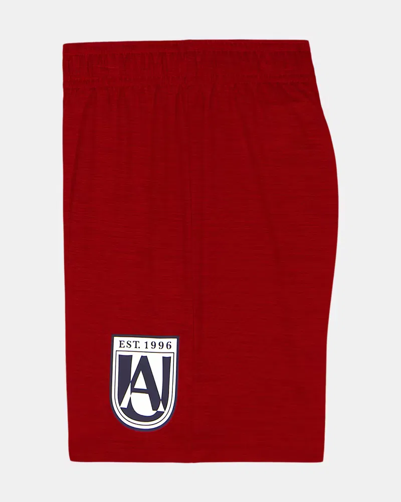 Комплект для мальчиков из футболки и шорт, быстросохнущий, UA Tech Soccer UnderArmour, Midnight Navy/White — фото 4