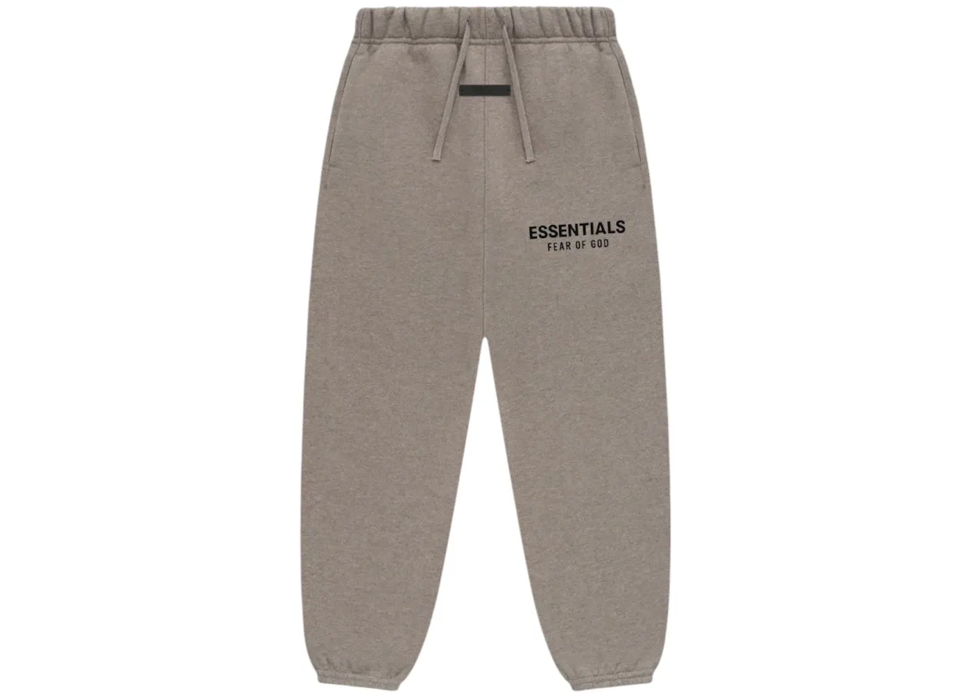 Детские спортивные штаны из флиса с завышенной посадкой Sweatpant Fear of God, Heather Gray