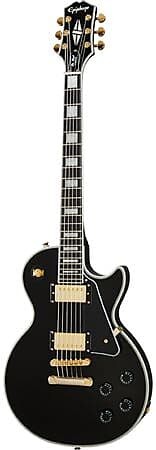 

Epiphone Les Paul Custom Ebony Gold Hardware EILC EBGH1