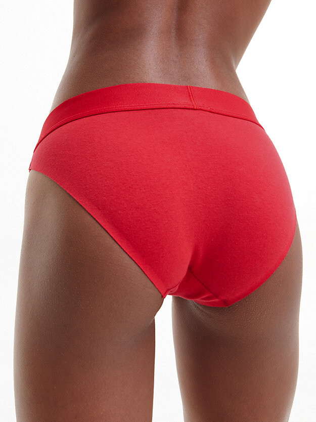 

Трусики-бикини - Embossed Icon Calvin Klein, Красный, Трусики-бикини - Embossed Icon Calvin Klein