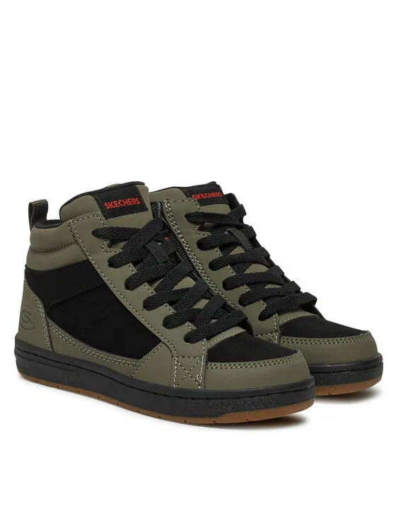 Кроссовки Smooth Street Skechers, хаки — фото 2