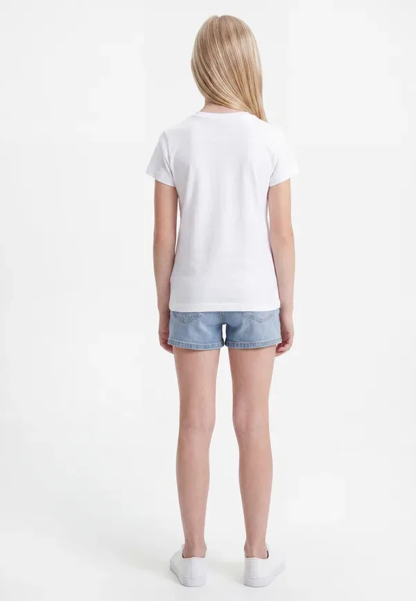 Комплект из двух футболок Monogram slim - базовая модель Calvin Klein Jeans, черный/серый — фото 2