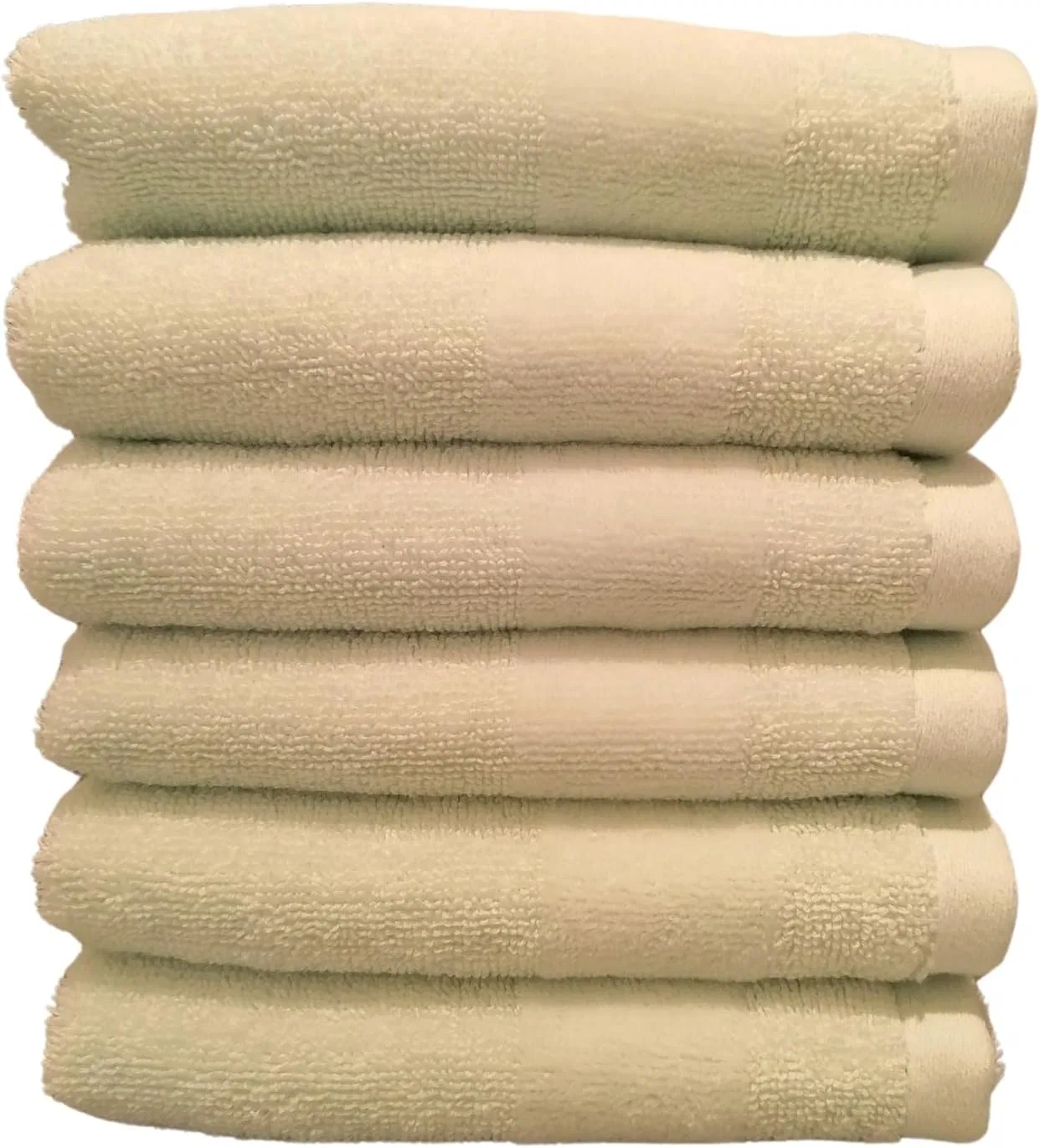 Махровое полотенце, Cotton, Maisonette, Набор 6 шт, 30x50 см, Beige