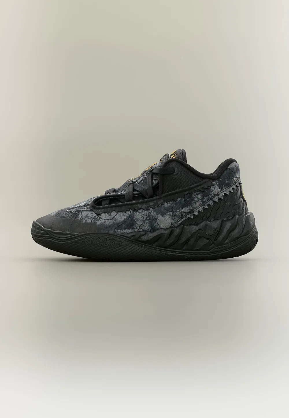 Mb.05 lo team унисекс - баскетбольные кроссовки Puma, Black/Moody Gray