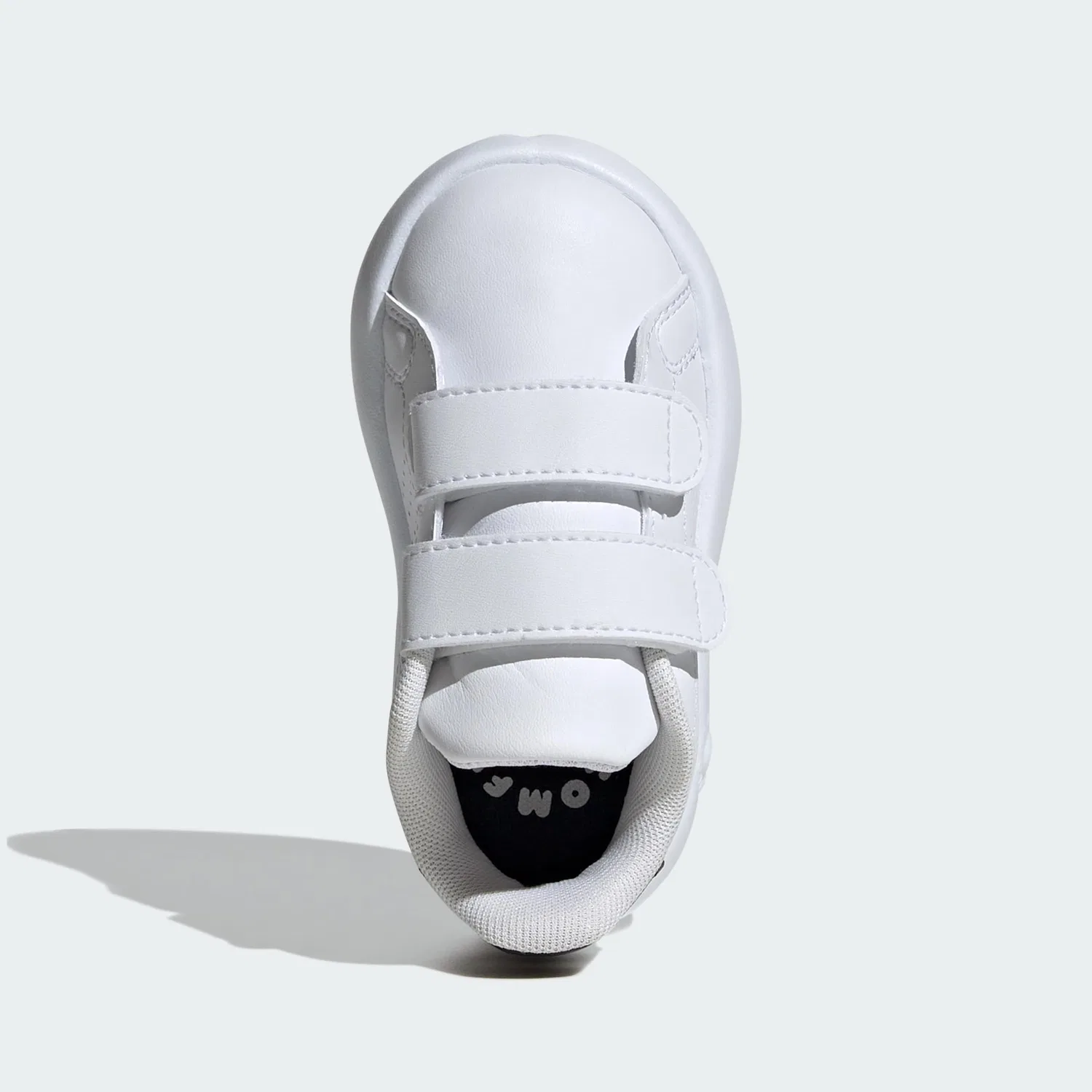 Детские кроссовки с липучками Advantage Kids Adidas, Cloud White — фото 3