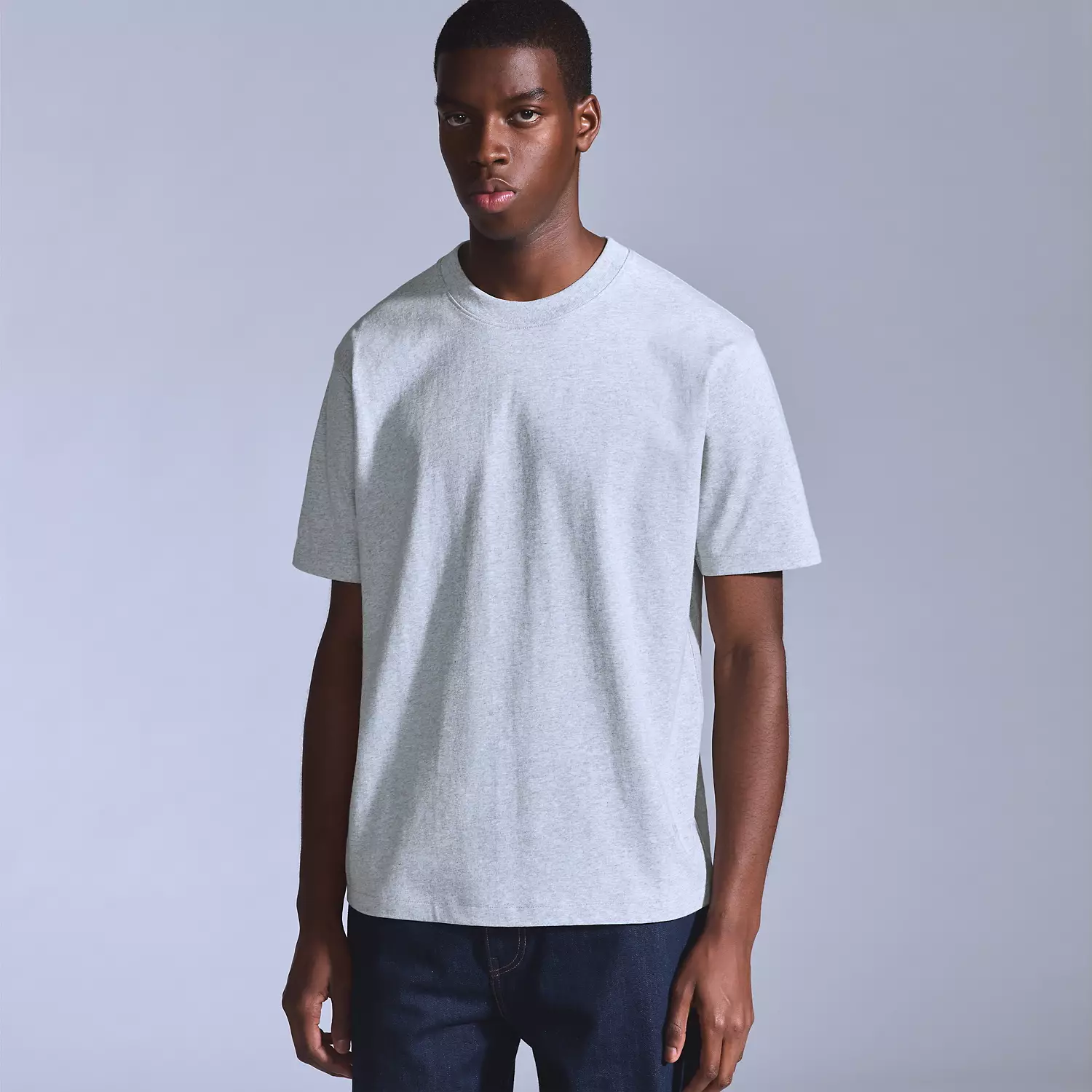 

Футболка свободного кроя Levi's, цвет Heather Grey - Grey