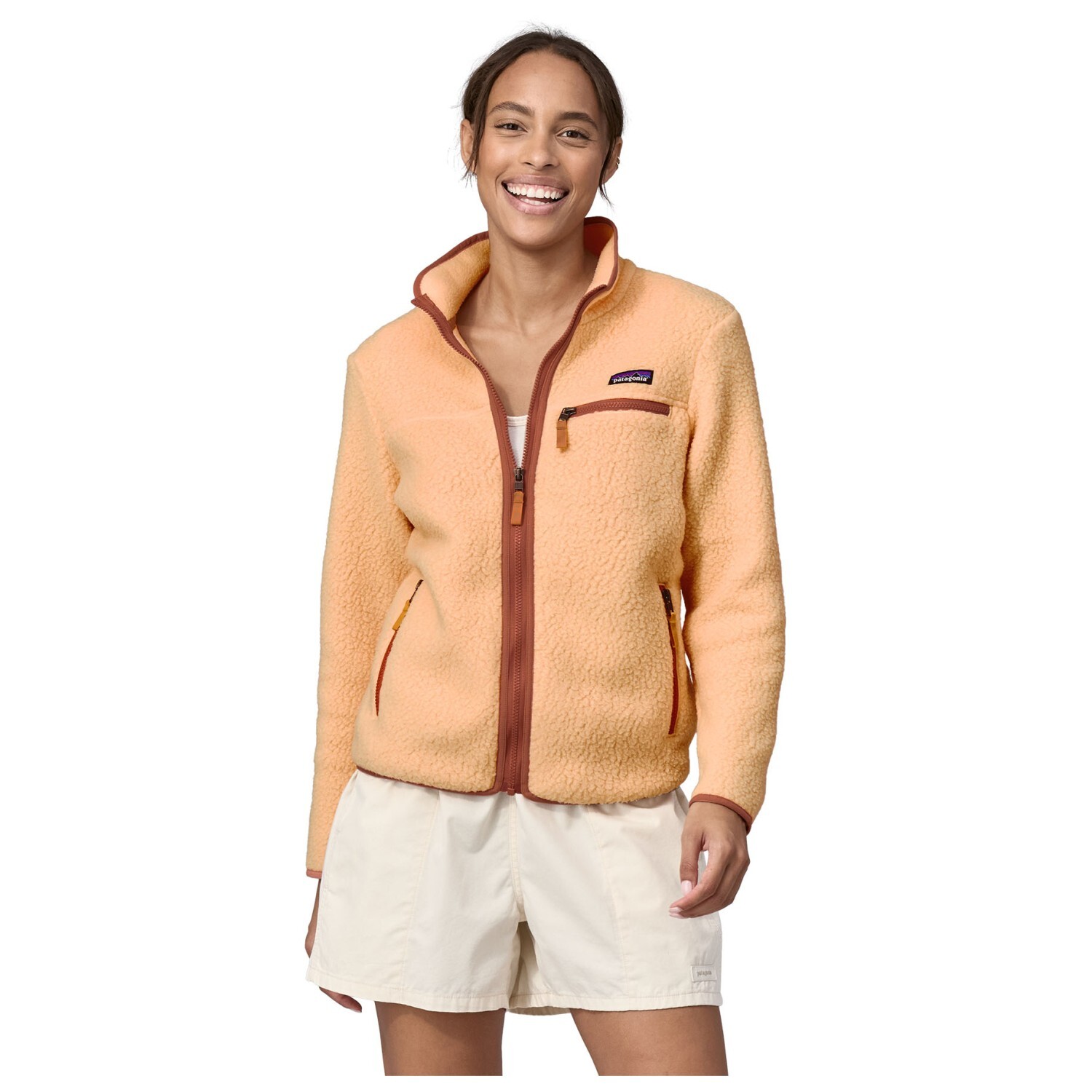 Флисовая жилетка Patagonia Women's Retro Pile, цвет Natural — фото 2
