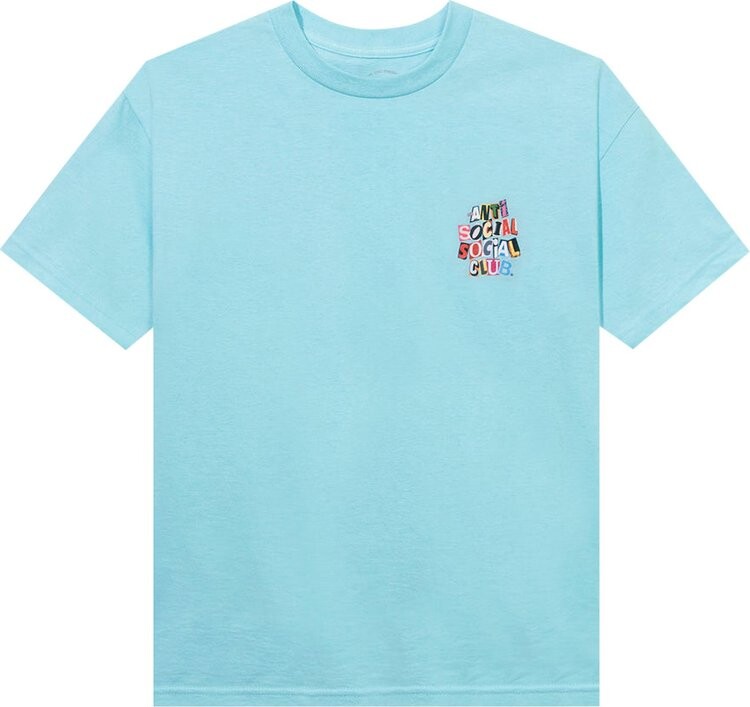 

Футболка Anti Social Social Club Torn Pages Of Our Story Tee 'Blue', синий