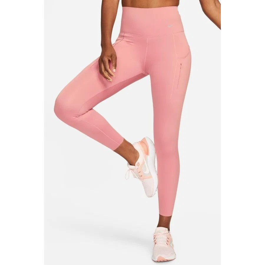 Леггинсы с высокой посадкой Nike Training Go Dri Fit Infinalock High Rise 7/8, Розовый
