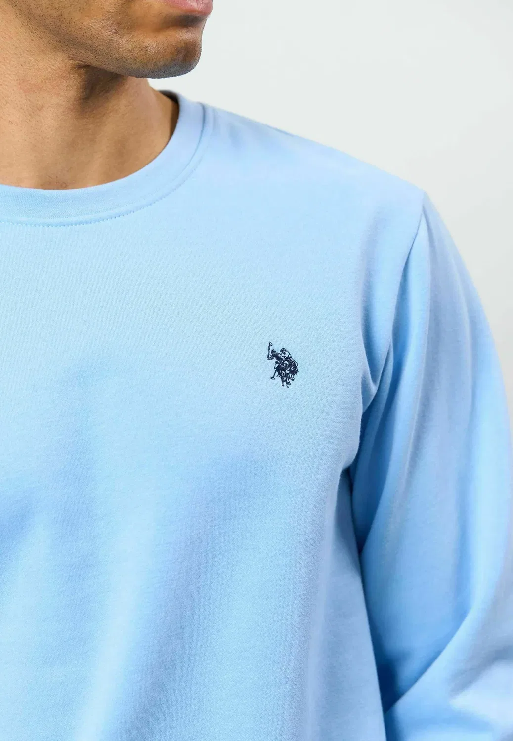 Умтаис - толстовка U.S. Polo Assn., Placid Blue — фото 4