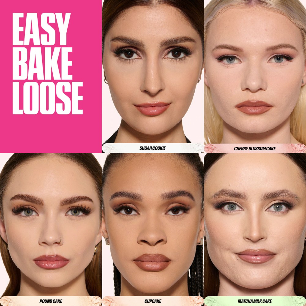 Рассыпчатая фиксирующая пудра Huda Beauty Easy Bake Loose Baking & Setting Powder, оттенок Matcha Milk Cake — фото 3