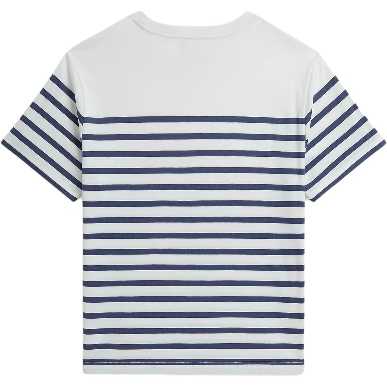 Футболка Classic Version, Polo Ralph Lauren, White & Light Marine Blue — фото 3