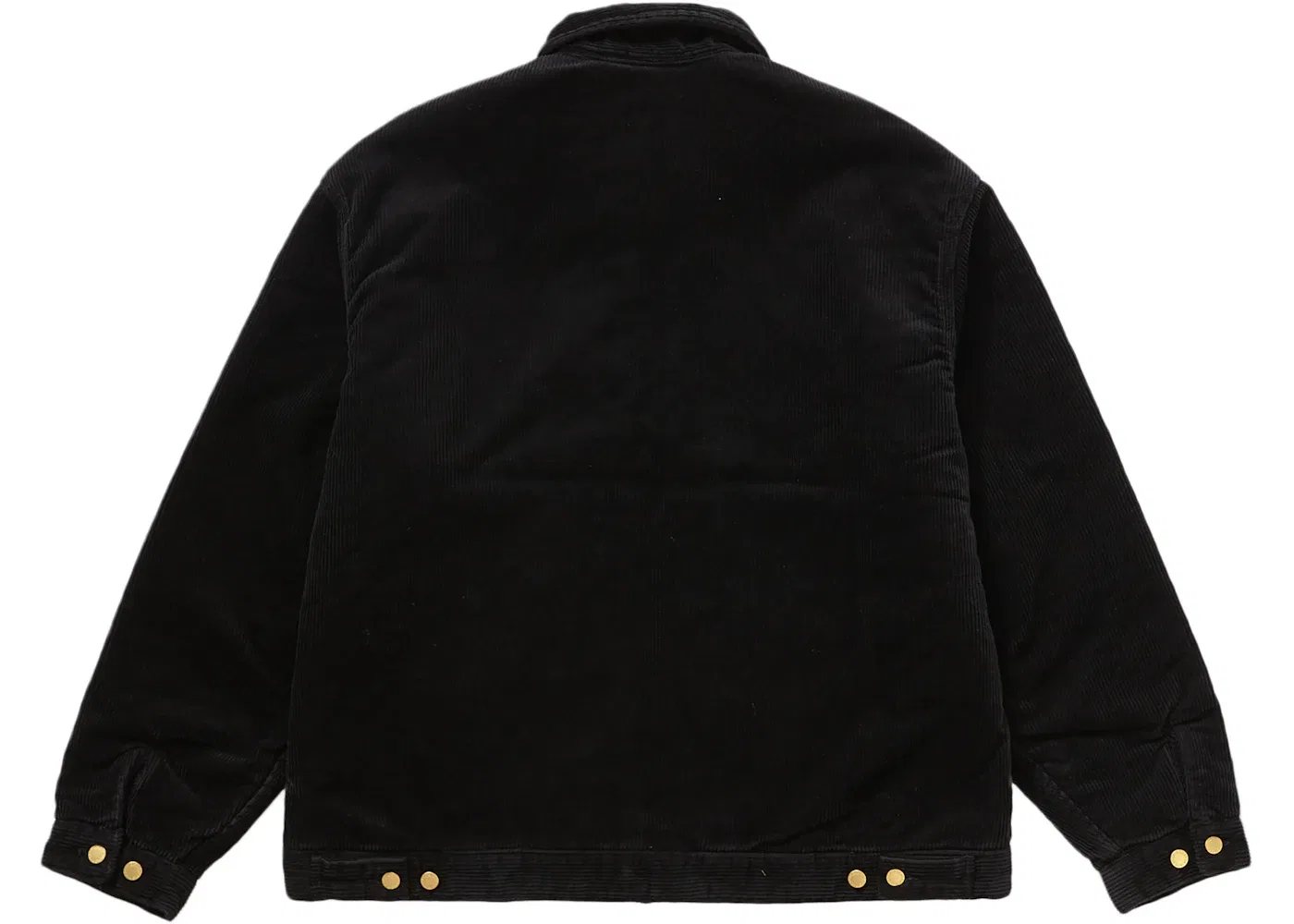 Мужская куртка из вельвета Corduroy Work Jacket Supreme, Black — фото 3