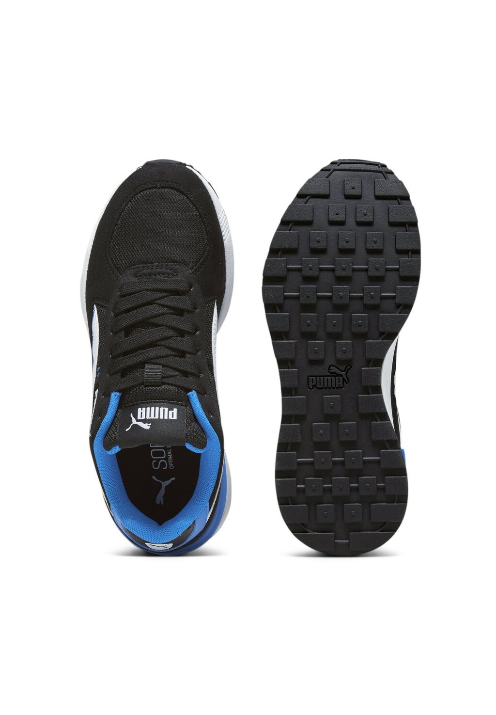 Кроссовки низкие GRAVITON JUGEND Puma, цвет black white racing blue — фото 3