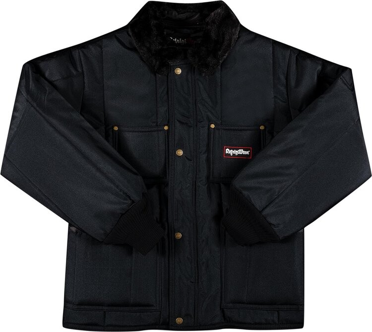 

Куртка Supreme x RefrigiWear Insulated Iron-Tuff Jacket 'Black', черный