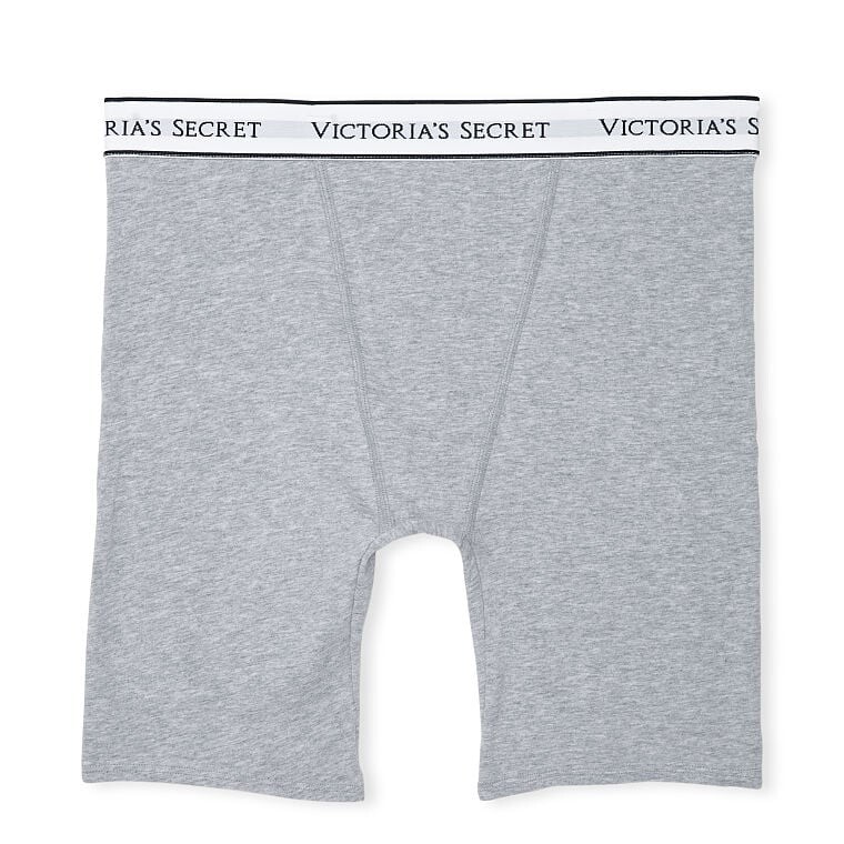 

Трусы-боксеры Victoria's Secret Logo Cotton, серый