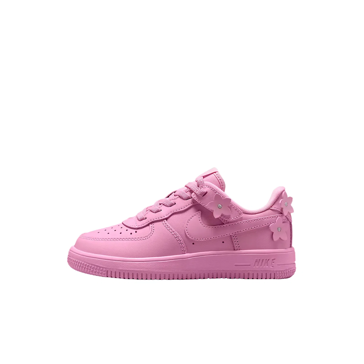 Детские кроссовки для скейтбординга с системой EasyOn Pink Rising/Pink Foam/Metallic Silver Nike