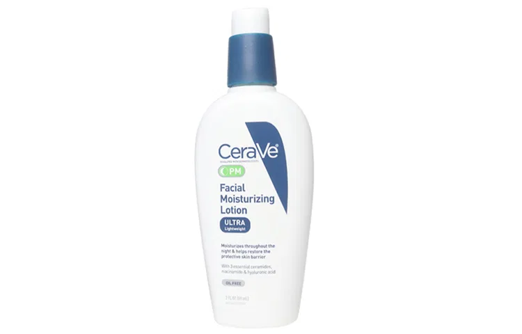 Ночной увлажняющий лосьон для лица CeraVe PM, 89 мл, Global Version — фото 2