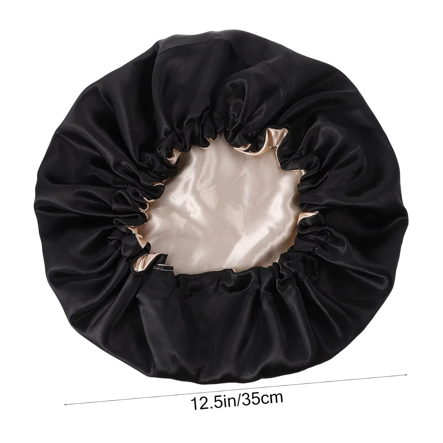 Шапочка для душа, Satin, WRITWAA, набор 2 шт, 32x32 см — фото 2