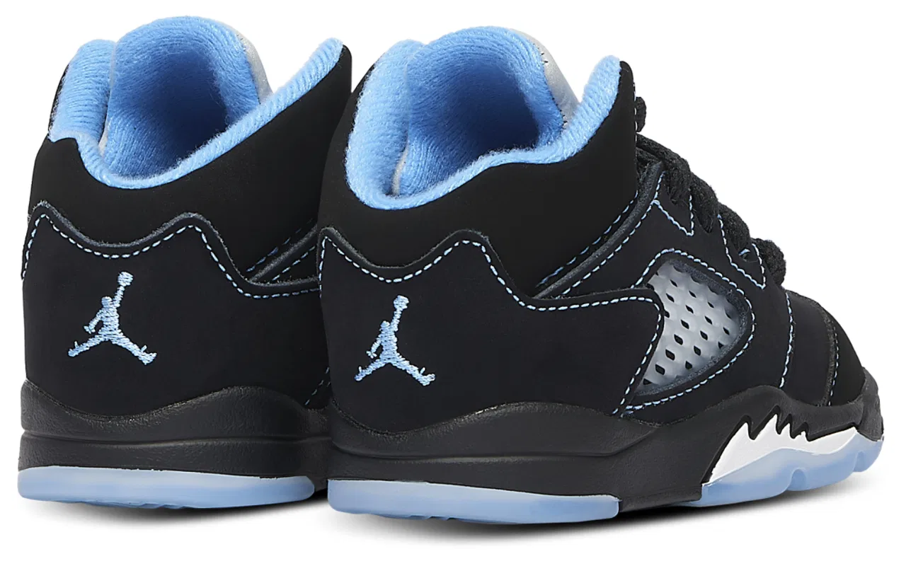 Кроссовки для мальчиков Jordan Retro 5, черный/синий — фото 3