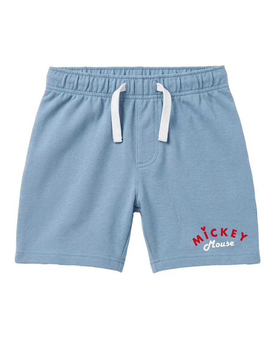Комплект из футболки и шорт с принтом Микки Мауса Disney, Blue/Gray — фото 4