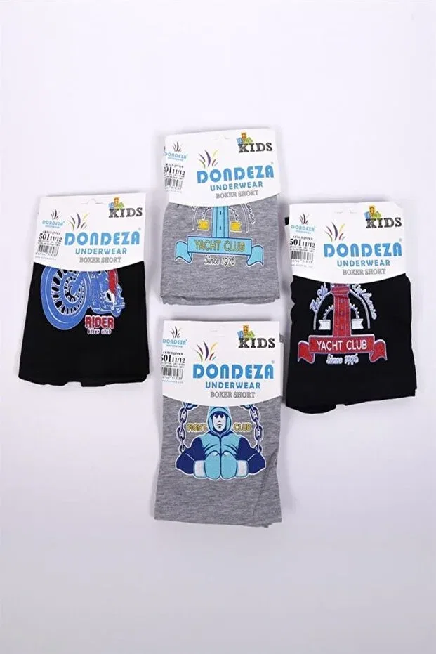 Детские боксеры для мальчиков с принтом 3-комплект Dondeza, Mixed/Multicolor